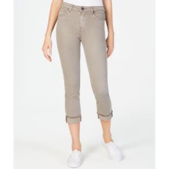 Sigrid Olsen Innovator 07 Gray Cropped Pants Size 8 EUC!! - Picture 1 of 5